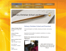 Tablet Screenshot of calvaryforkids.com